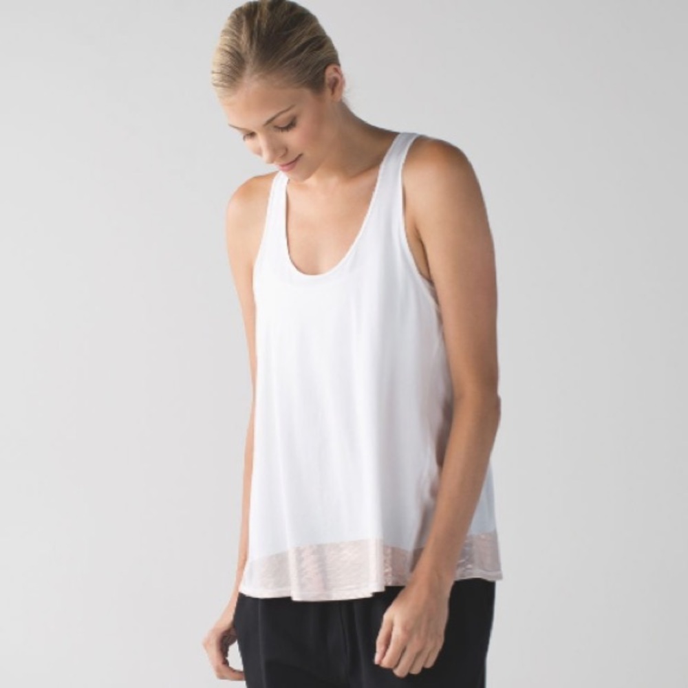 Lululemon All Tied Up Scoop Tank